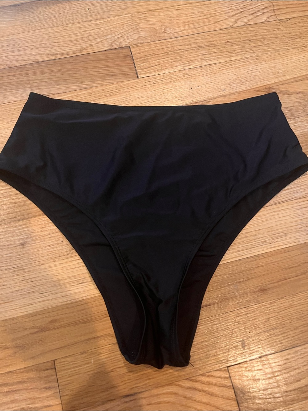 Black High-Waist Bikini Bottom - Women Intimates & Sleepwear
